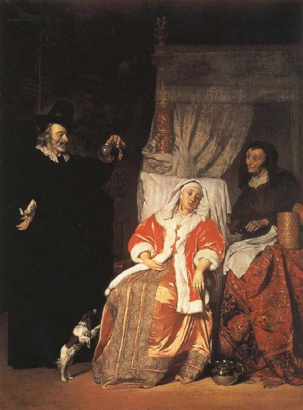 Gabriel Metsu Visit of the Physician